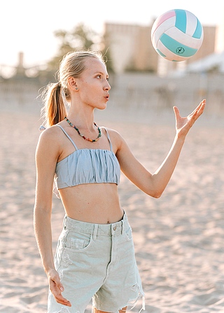 Beach Volley, Vacances en famille, Sport